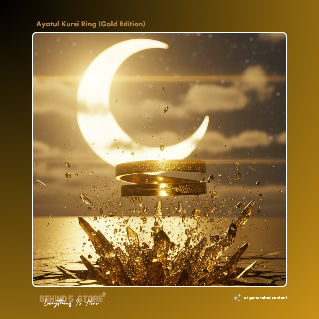 Ayatul Kursi Ring (Gold Edition)